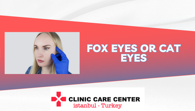 Fox Eyes or Cat Eyes clinic care center