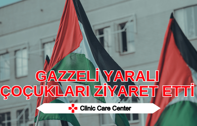 Gazzeli Yaralı Çoçukları Ziyaret Etti