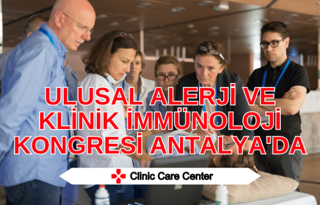 Ulusal Alerji ve Klinik İmmünoloji Kongresi Antalya'da
