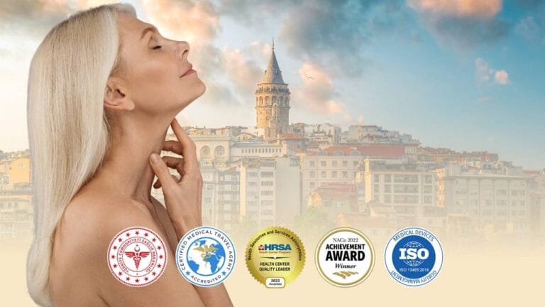 Chirurgie lifting gât (Platismaplastie) Turcia