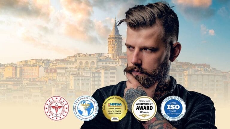 Pacchetto trapianto di barba in Turchia